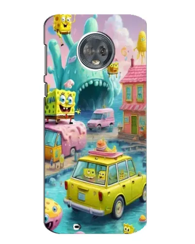 Чехол для Motorola MOTO G6 с картинкой «Монстр-трак приключения»