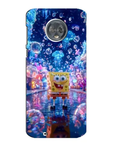 Чехол для Motorola MOTO G6 с картинкой «Неоновый океан»