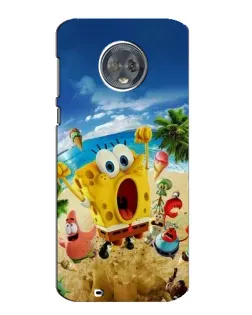 Чехол для Motorola MOTO G6 с картинкой «Развлечения на пляже»