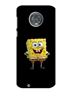 Чехол для Motorola MOTO G6 с картинкой «Классический Губка Боб»