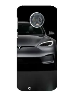 Чехол для Motorola MOTO G6 с картинкой «Tesla Model S Look» Чехол для Motorola MOTO G6 с картинкой «Tesla Model S Look»