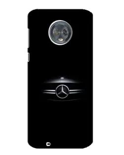 Чехол для Motorola MOTO G6 с картинкой «Mercedes — абстрактные линии»