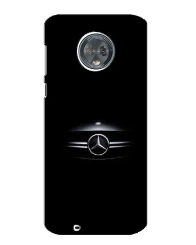 Чехол для Motorola MOTO G6 с картинкой «Mercedes — абстрактные линии»
