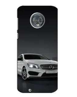Чехол для Motorola MOTO G6 с картинкой «Mercedes AMG GT Silver»