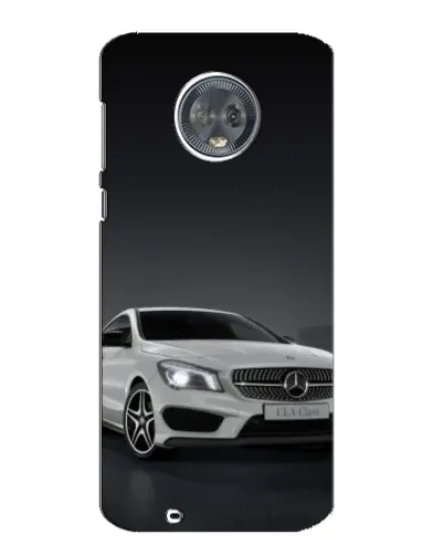 Чехол для Motorola MOTO G6 с картинкой «Mercedes AMG GT Silver»