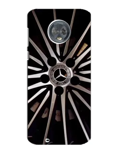 Чехол для Motorola MOTO G6 с картинкой «Диск Mercedes»