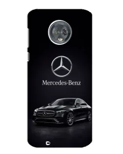 Чехол для Motorola MOTO G6 с картинкой «Mercedes — решетка радиатора»