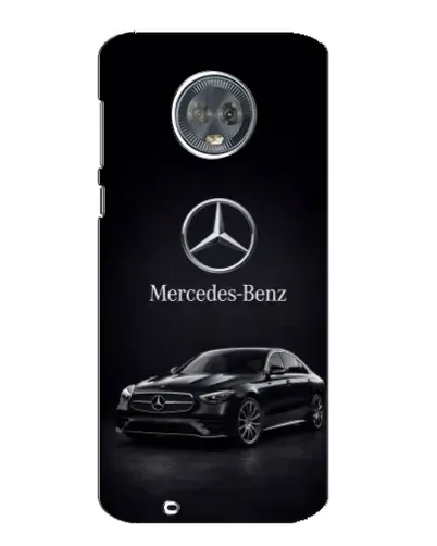 Чехол для Motorola MOTO G6 с картинкой «Mercedes — решетка радиатора»