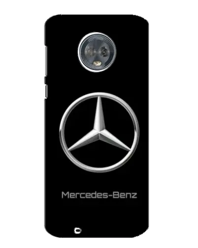 Чехол для Motorola MOTO G6 с картинкой «Mercedes Silver Logo»