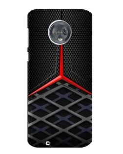 Чехол для Motorola MOTO G6 с картинкой «Mercedes Carbon Grid»