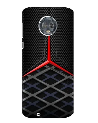Чехол для Motorola MOTO G6 с картинкой «Mercedes Carbon Grid»
