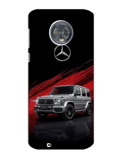 Чехол для Motorola MOTO G6 с картинкой «Mercedes G-Class красный»