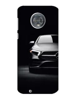 Чехол для Motorola MOTO G6 с картинкой «Свет фар Mercedes»