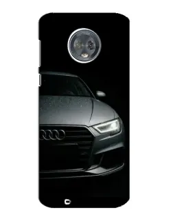 Чехол для Motorola MOTO G6 с картинкой «Audi — детализация кузова»