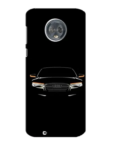 Чехол для Motorola MOTO G6 с картинкой «Audi — ночной контур» Чехол для Motorola MOTO G6 с картинкой «Audi — ночной контур»