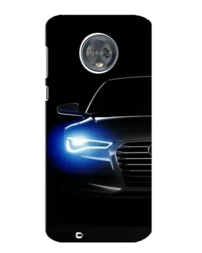 Чехол для Motorola MOTO G6 с картинкой «Неоновый взгляд Audi» Чехол для Motorola MOTO G6 с картинкой «Неоновый взгляд Audi»