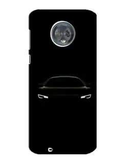 Чехол для Motorola MOTO G6 с картинкой «Взгляд Audi в темноте»