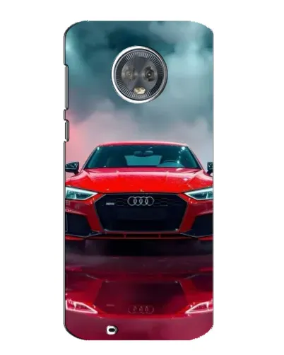Чехол для Motorola MOTO G6 с картинкой «Audi RS — красный стиль» Чехол для Motorola MOTO G6 с картинкой «Audi RS — красный стиль»