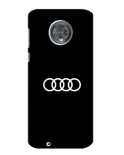 Чехол для Motorola MOTO G6 с картинкой «Audi White Logo» Чехол для Motorola MOTO G6 с картинкой «Audi White Logo»