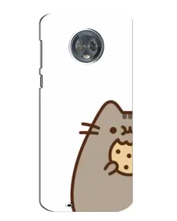 Чехол для Motorola MOTO G6 с картинкой «Пушин с печеньем»