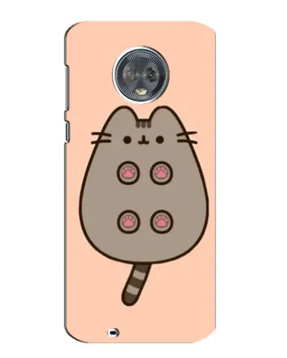 Чехол для Motorola MOTO G6 с картинкой «Пушин пузиком кверху»