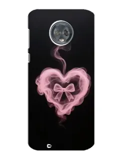 Чехол для Motorola MOTO G6 с картинкой «Дымчатое сердце»