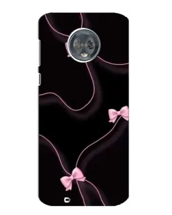 Чехол для Motorola MOTO G6 с картинкой «Розовые ленты»