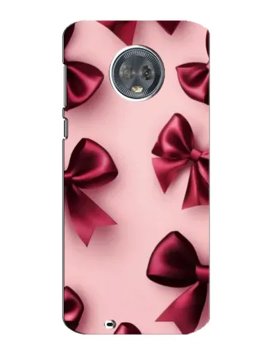 Чехол для Motorola MOTO G6 с картинкой «Бордовый атлас» Чехол для Motorola MOTO G6 с картинкой «Бордовый атлас»