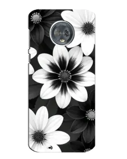 Чехол для Motorola MOTO G6 с картинкой «Монохромные астры» Чехол для Motorola MOTO G6 с картинкой «Монохромные астры»