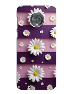 Чехол для Motorola MOTO G6 с картинкой «Ромашки на фиолетовом» Чехол для Motorola MOTO G6 с картинкой «Ромашки на фиолетовом»