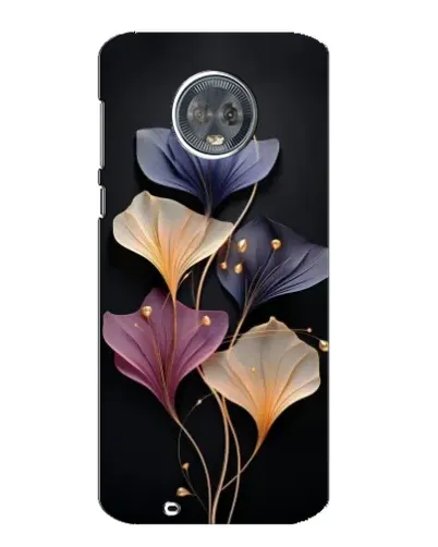 Чехол для Motorola MOTO G6 с картинкой «Лиловые цветы грации»