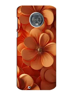 Чехол для Motorola MOTO G6 с картинкой «Оранжевый макро цветок» Чехол для Motorola MOTO G6 с картинкой «Оранжевый макро цветок»