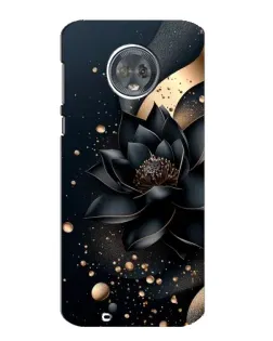 Чехол для Motorola MOTO G6 с картинкой «Черный лотос» Чехол для Motorola MOTO G6 с картинкой «Черный лотос»