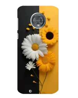Чехол для Motorola MOTO G6 с картинкой «Подсолнух и ромашка» Чехол для Motorola MOTO G6 с картинкой «Подсолнух и ромашка»