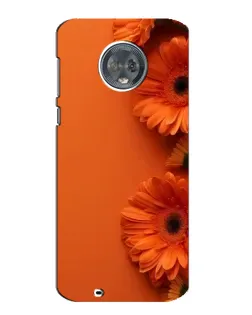 Чехол для Motorola MOTO G6 с картинкой «Оранжевые герберы» Чехол для Motorola MOTO G6 с картинкой «Оранжевые герберы»