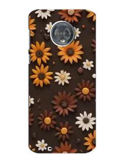 Чехол для Motorola MOTO G6 с картинкой «Узор из маленьких подсолнухов» Чехол для Motorola MOTO G6 с картинкой «Узор из маленьких подсолнухов»