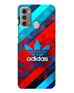 Чехол для Motorola MOTO G60 с картинкой «Абстракция Adidas»
