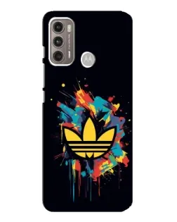 Чехол для Motorola MOTO G60 с картинкой «Adidas Splash»