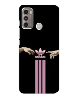 Чехол для Motorola MOTO G60 с картинкой «Adidas Hands»
