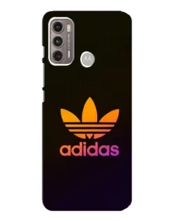 Чехол для Motorola MOTO G60 с картинкой «Градиент Adidas»