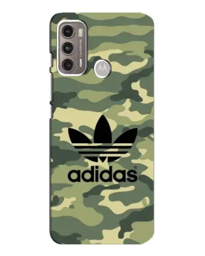 Чехол для Motorola MOTO G60 с картинкой «Милитари стиль Adidas» Чехол для Motorola MOTO G60 с картинкой «Милитари стиль Adidas»