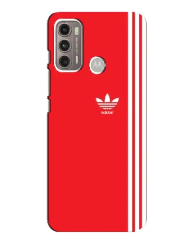 Чехол для Motorola MOTO G60 с картинкой «Красный минимализм Adidas» Чехол для Motorola MOTO G60 с картинкой «Красный минимализм Adidas»
