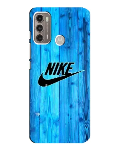 Чехол для Motorola MOTO G60 с картинкой «Голубое дерево Nike»