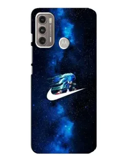 Чехол для Motorola MOTO G60 с картинкой «Звездный путь Nike»