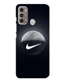 Чехол для Motorola MOTO G60 с картинкой «Nike в стиле граффити»