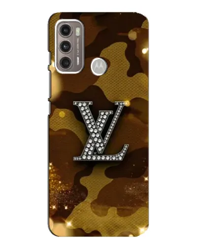 Чехол для Motorola MOTO G60 с картинкой «Камуфляжный Louis Vuitton»