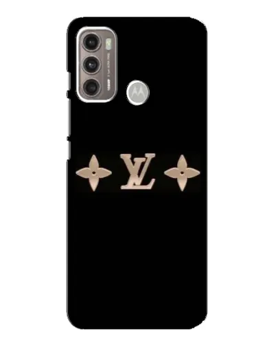 Чехол для Motorola MOTO G60 с картинкой «Louis Vuitton — минимализм»