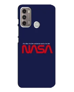 Чехол для Motorola MOTO G60 с картинкой «NASA — глубокий космос»