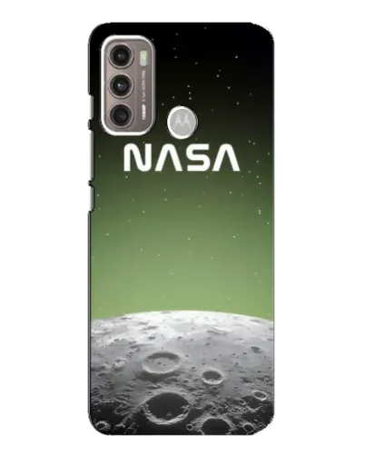 Чехол для Motorola MOTO G60 с картинкой «NASA — лунный градиент»