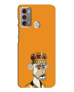 Чехол для Motorola MOTO G60 с картинкой «Золотая обезьяна Bored Ape»